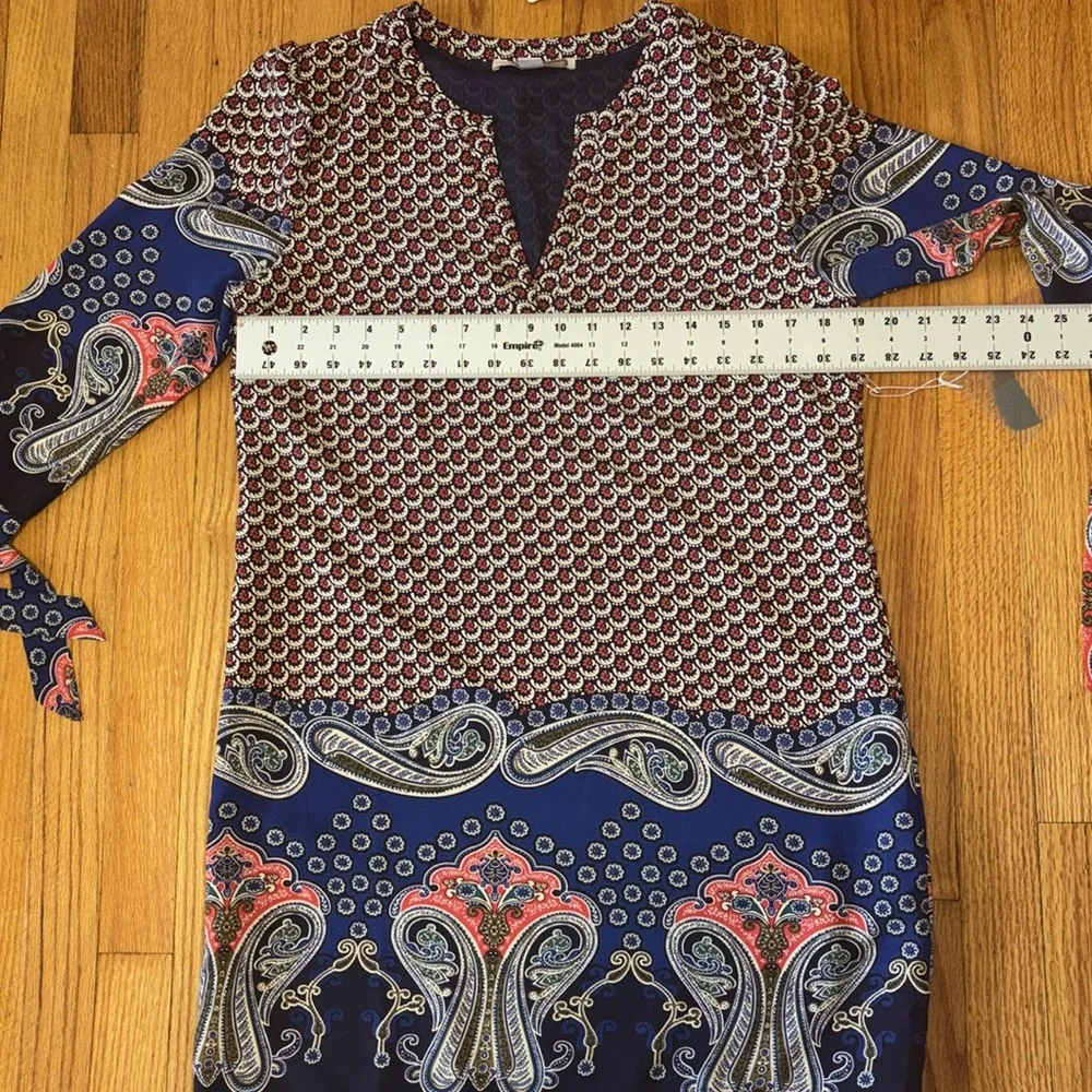 Forever 21 Boho Floral Shirt Dress Hippie Women's Medium NEW with Tags - Picture 2 of 8